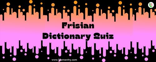 English to Frisian Dictionary Quiz