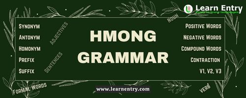 Hmong Grammar
