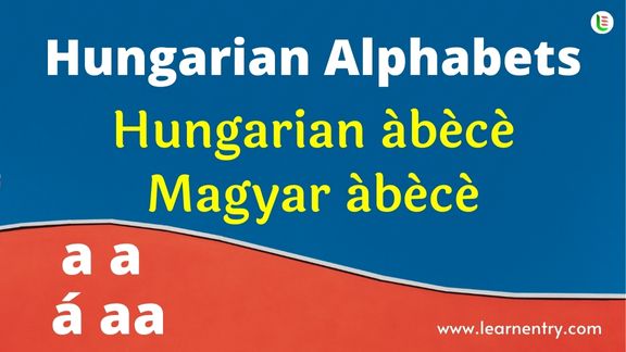 Hungarian Alphabet