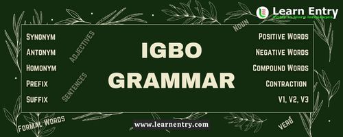 Igbo Grammar