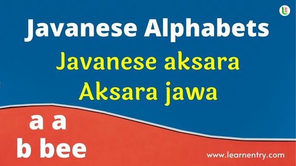 Javanese Alphabet