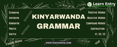Kinyarwanda Grammar