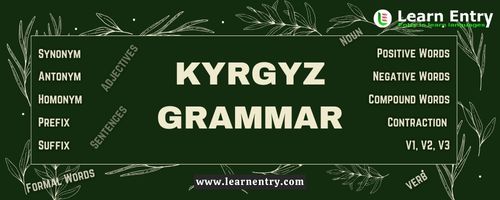 Kyrgyz Grammar