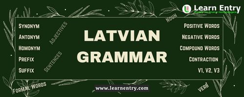 Latvian Grammar