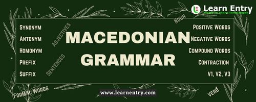Macedonian Grammar