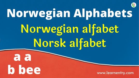 Norwegian Alphabet