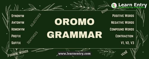 Oromo Grammar