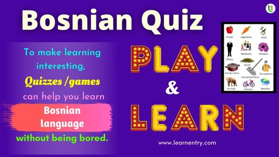 Bosnian Quiz