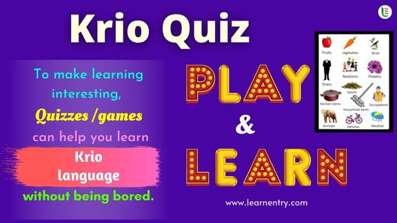 Krio Quiz