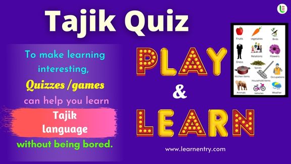 Tajik Quiz