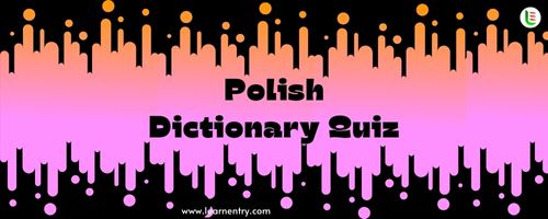 English to Polish Dictionary Quiz