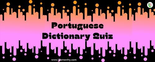 English to Portuguese Dictionary Quiz