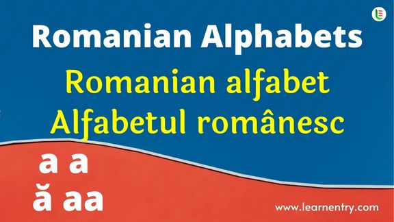 Romanian Alphabet