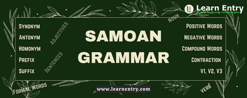 Samoan Grammar