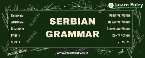 Serbian Grammar
