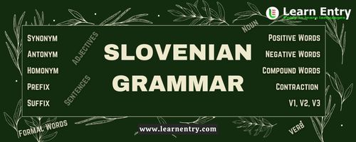 Slovenian Grammar