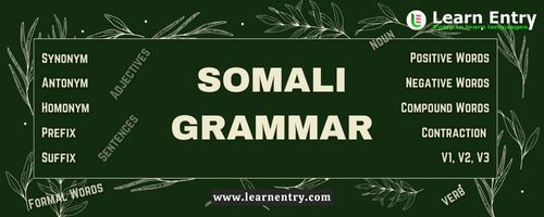 Somali Grammar