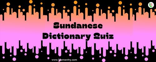 English to Sundanese Dictionary Quiz