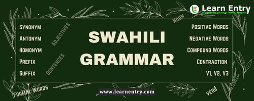 Swahili Grammar