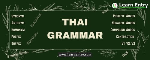 Thai Grammar