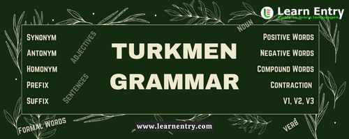 Turkmen Grammar