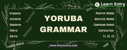 Yoruba Grammar