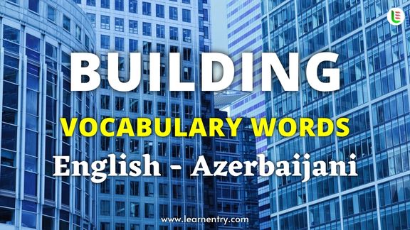 Building vocabulary words in Azerbaijani and English - Common Azerbaijani Vocabulary