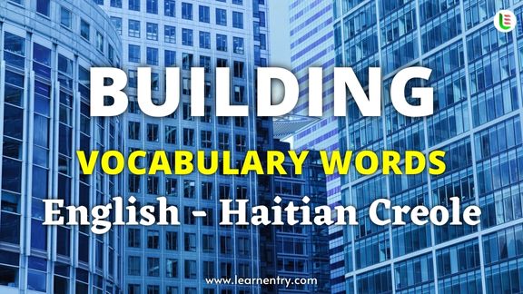 Building vocabulary words in Haitian creole and English