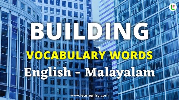 Building vocabulary words in Malayalam and English - Common Malayalam Vocabulary
