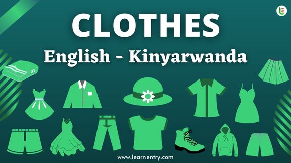 Cloth names in Kinyarwanda and English