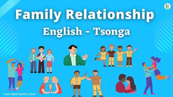 Family Relationship names in Tsonga and English - Common Tsonga Vocabulary