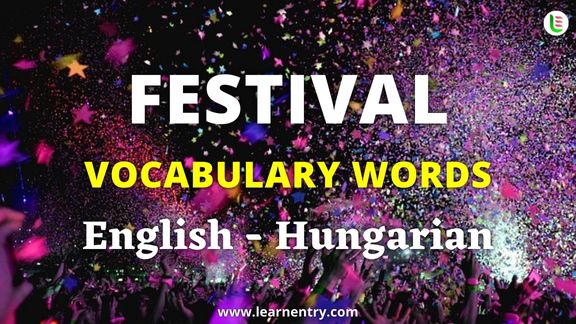 Festival names in Hungarian and English - Common Hungarian Vocabulary