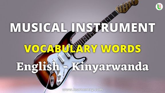 Musical Instrument names in Kinyarwanda and English - Common Kinyarwanda Vocabulary