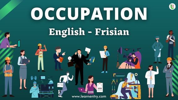 Occupation names in Frisian and English
