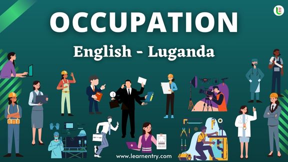 Occupation names in Luganda and English - Common Luganda Vocabulary