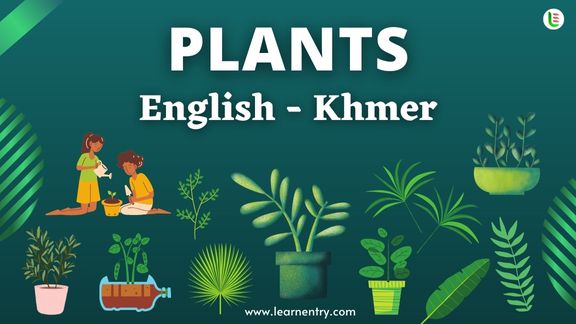 Plant names in Khmer and English - Common Khmer Vocabulary